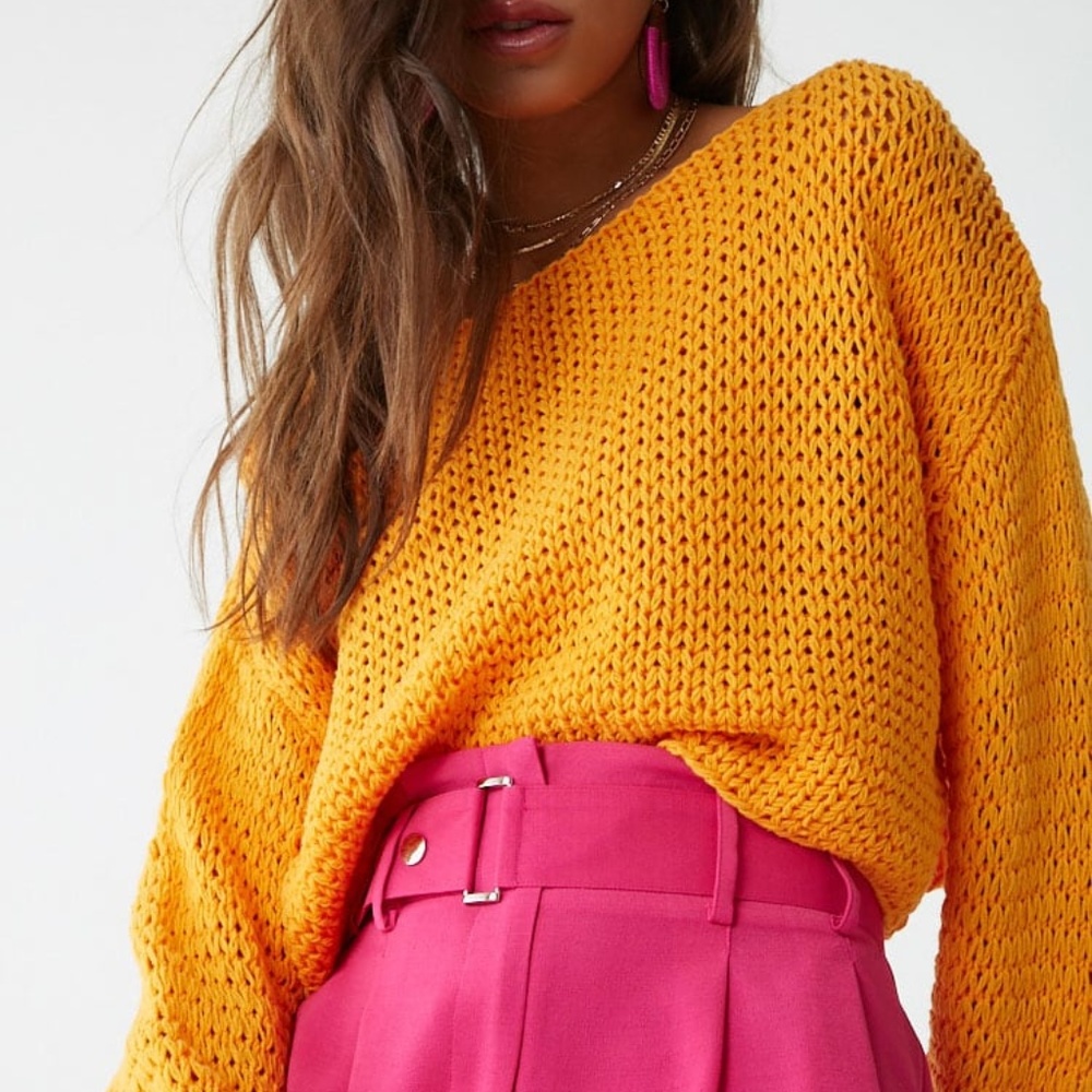 Open Knit Summer Sweater
